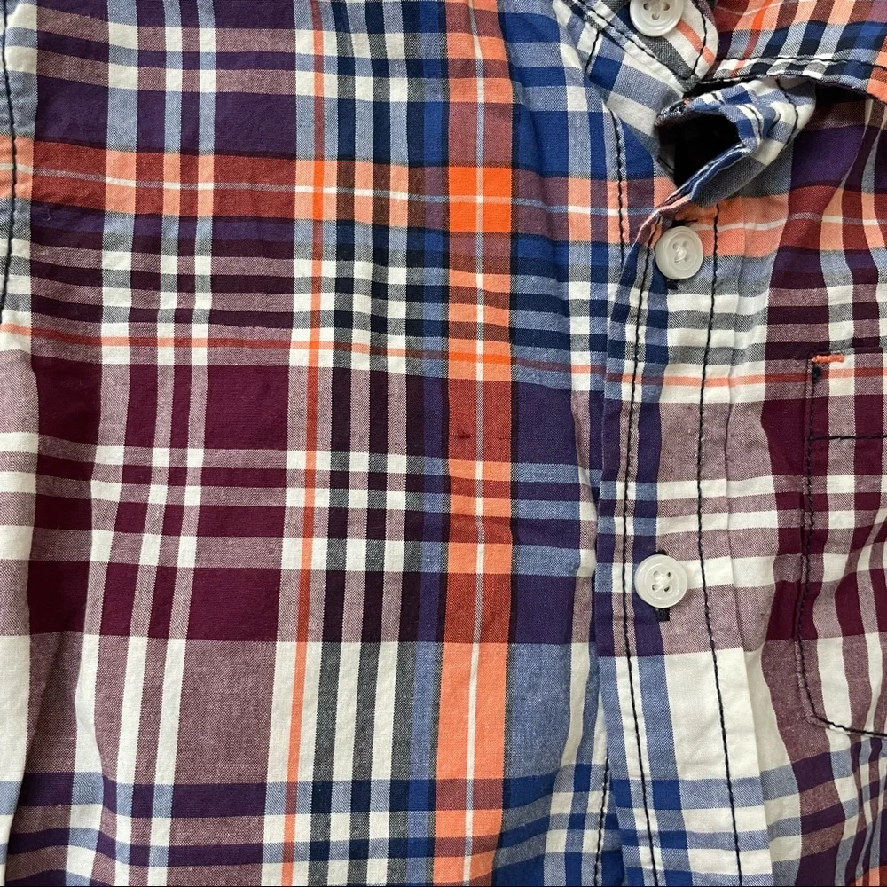 3 boys Gymboree collared button down shirts small 5 - 6